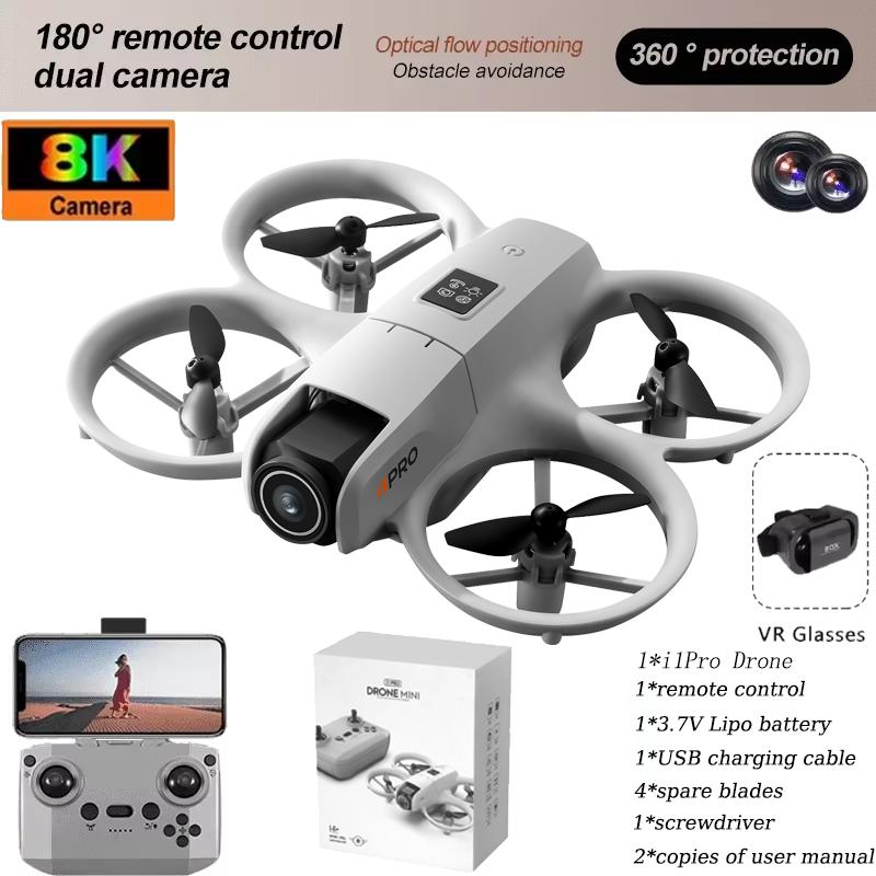 2025 NEW i1PRO Mini Drone Professional 8K HD Camera Drone 5G WIFI FPV UAV With screen remote control Avoidance Aerial Quadcopter