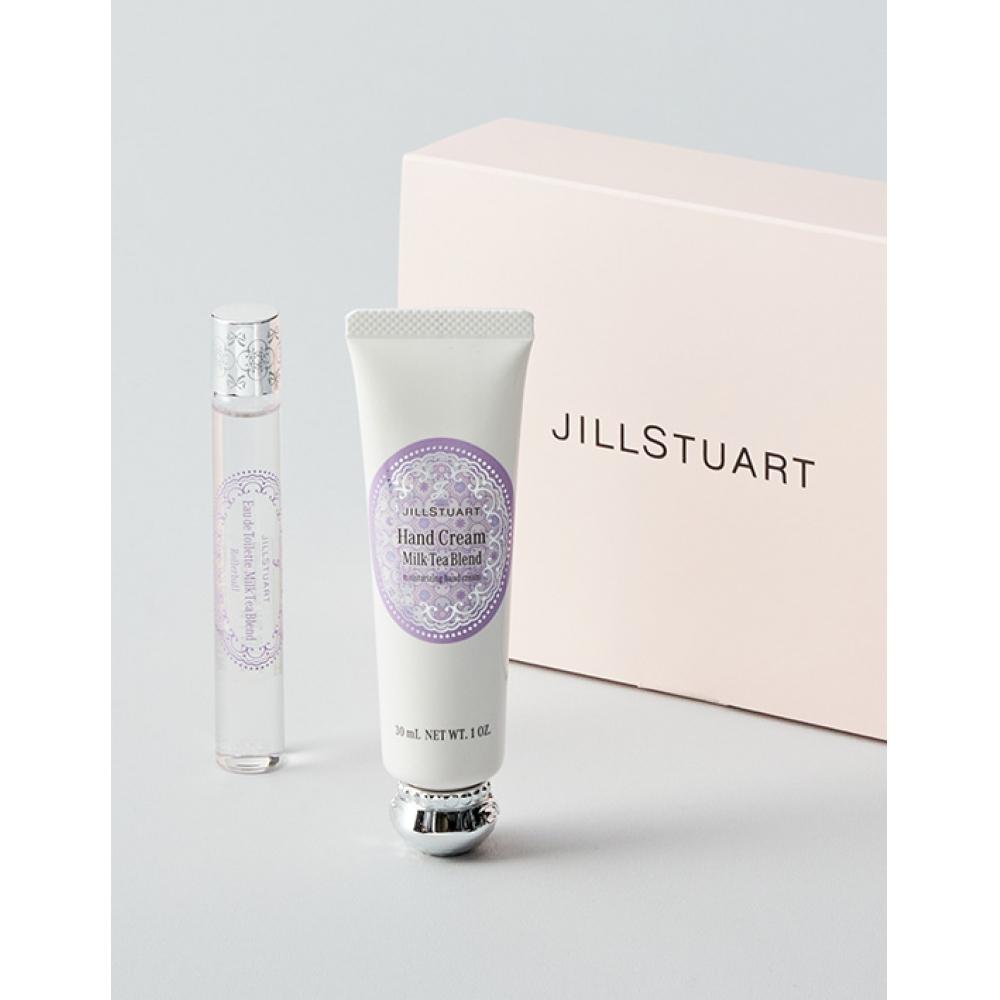 

Jill Stewart Beauty Milk Tea Blend Hand Cream Roll On Perfume 10ml Gift Set + Free Shopping Bag