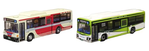 Tomytec The Bus Collection Joint Operation Series Red Route 31 Kokusai Kogyo Bus & Kanto Bus Set of 2