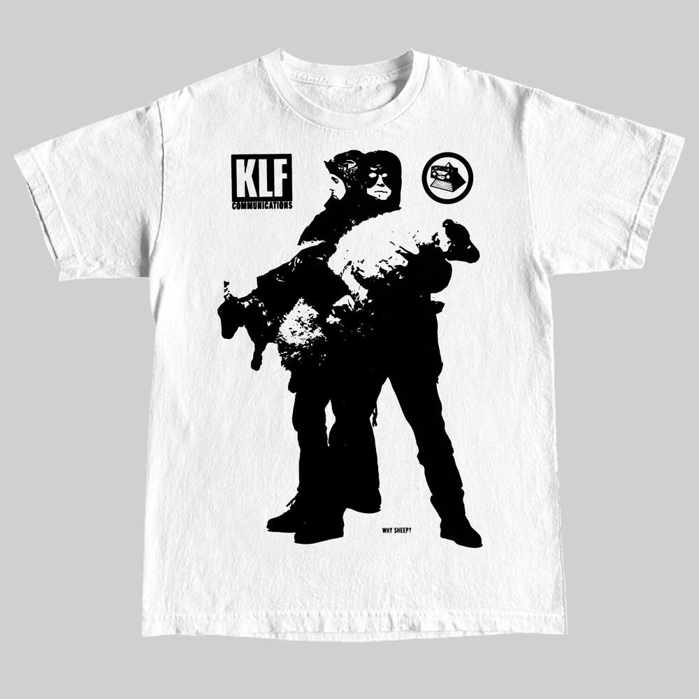 the KLF  Why Sheep?  T-Shirt (The White Room) Unisex T-Shirt S