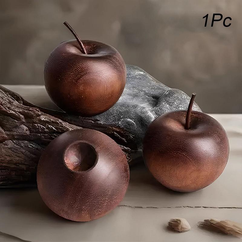 Essential Oil Diffuser Creative Diffuser Wood High-end Apple Unrolled Residential High-end Car Natural Decor