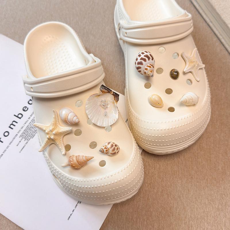 Shoe Decorations Imitation Pearl Colorful Flower Handmade DIY Beaded Shoe Buckle Shoes Decorative Accessories 2026 Fashion New