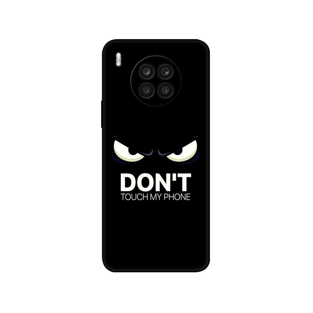 For Honor 50 Lite Case 6.67inch Silicon Back Cover Phone Case For Huawei Honor 50 Lite Case Bumper 50Lite Light Black Tpu Case