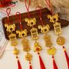 2026 Year Of The Horse Wall Hanging Car Ornament Chinese New Year Red Gold Pendant Lucky Decoration Housewarming Gifts