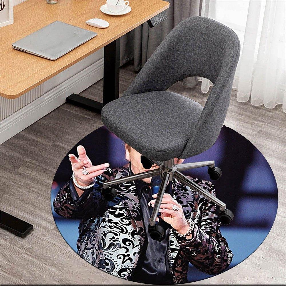 

Shine Bright: Men s Stylish Floral Blazer - Perfect for Any Occasion!Round Non-Slip chair mat chair carpet for office Rugs for Office Decor Gift For V 80cm by 80cm