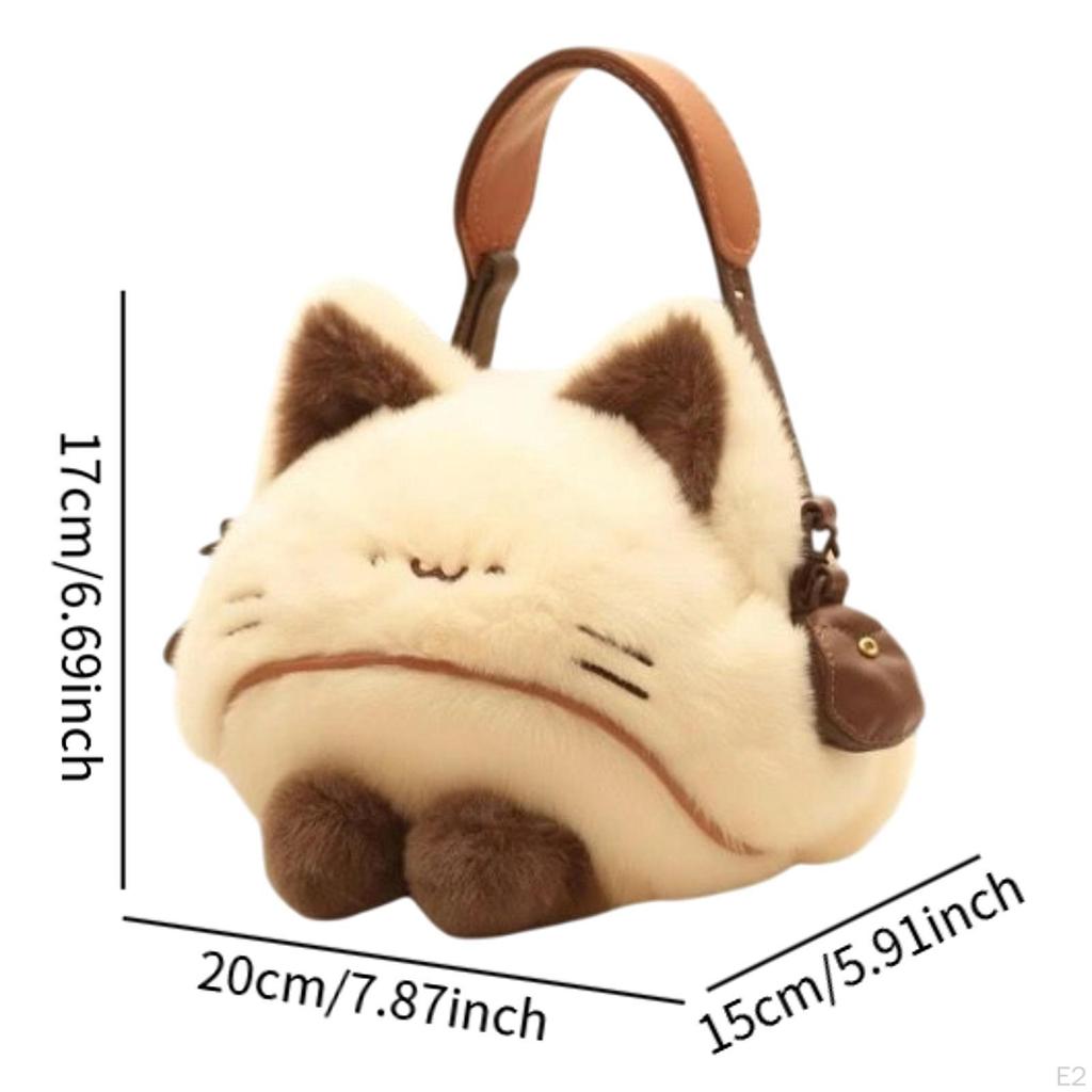 Katze Plüsch Tasche Cartoon Schöne Make-Up für Geburtstag Geschenke Erwachsene Männer Mädchen Kinder