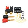 1PC Banana Plugs Jack Socket Couple Terminal Binding Post Speaker DIY Connectors