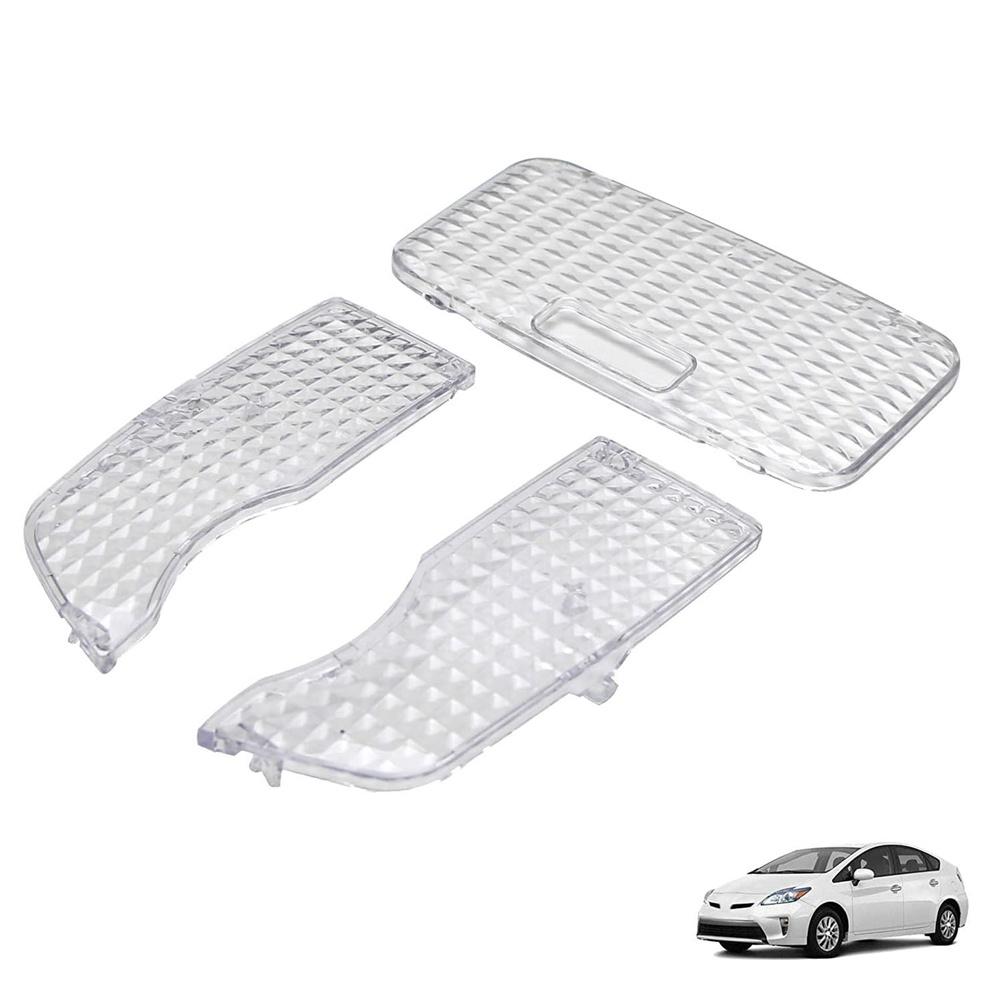 3x Clear Interior Map Dome Light Lens Cover For Toyota Prius 2010-15 80647-ZC00A