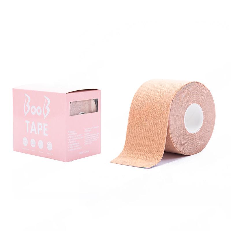 Cut-to-Fit Elastic Boob Tape: Anti-Exposure, Lift & Support