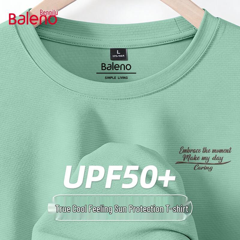 

Baleno Men s Ice-Feel Short Sleeve T-Shirt 3XL