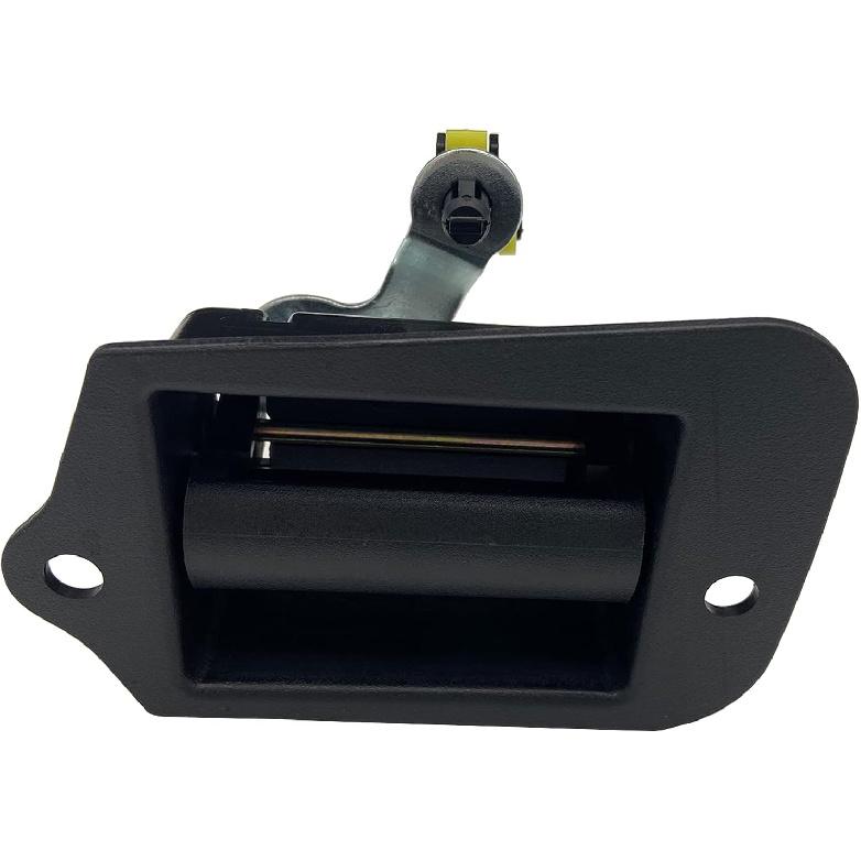 NPAUTO Extended Cab 3Rd Third Door Handle Compatible With 1994-2003 Chevy S10 GMC Sonoma, 1996-2000 Isuzu Hombre Pickup Truck, Exterior, Black, 74300