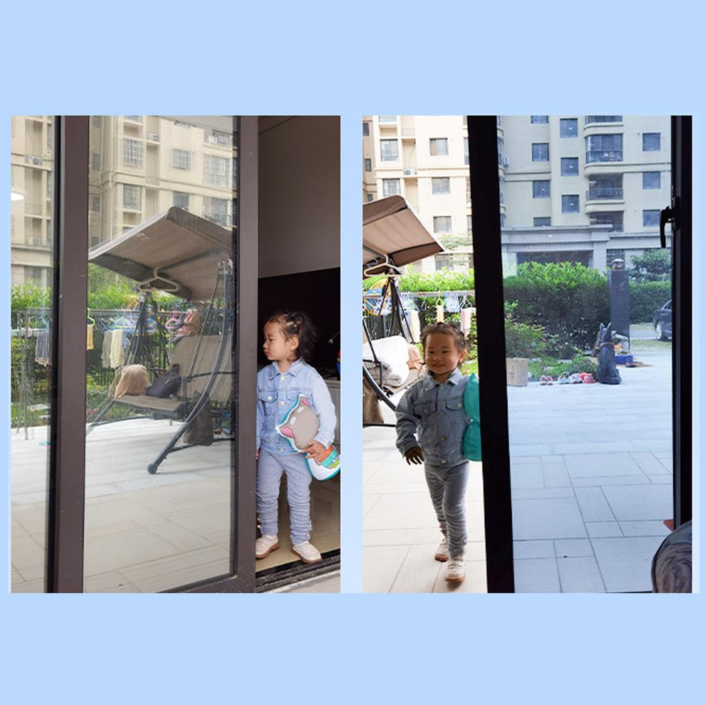 One Way Window Privacy Film Reflective Sun Blocking Heat Control Film Daytime Window Covering Black