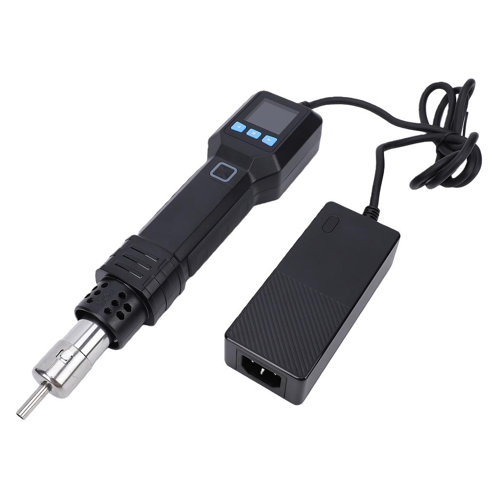 2 In 1 Hot Air Rework Station, 550W Soldering Station Kit with LCD Display, Adjustable Temperature, Auto Sleep and