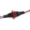 MPX8 Servo Quick Release Connector: 60-Core 8-Pin Extension Cable for 2/3-Servo, 20AWG Heat-Resistant Silicone Wire