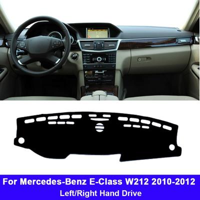 Pro třídu E W212 2010 2011 2012 Auto Kryt palubní desky DashMat Cape Protector E-Klasse E200 E250 E300 E220d AMG
