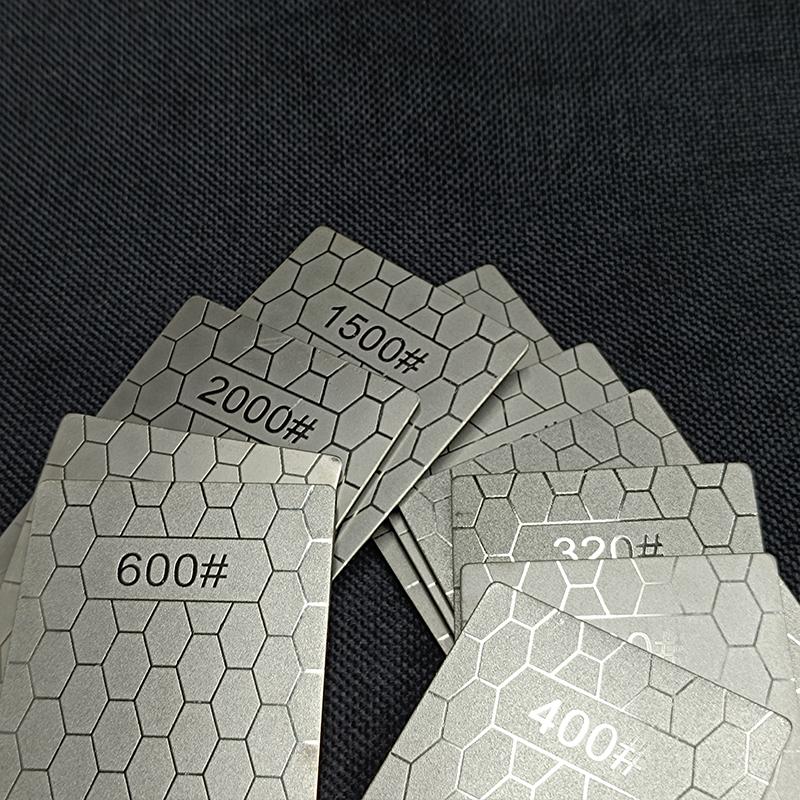 Knife Sharpener 1pcs Upgrade Light Weight Big Size Professional Grinder Fine Grinding Whetstone Diamond Sharpening Stone