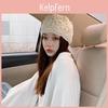 Knitted Hat Women Autumn Winter Handmade Pattern Spring Breathable Warm Cap For Casual Wear