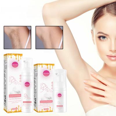 Honey Mousse Tüy Dökücü Sprey 30ml Tüm Cilt Tipleri İçin Nemlendirici Etkili Yumuşak Ağrısız Vücut Tüy Dökücü Köpük