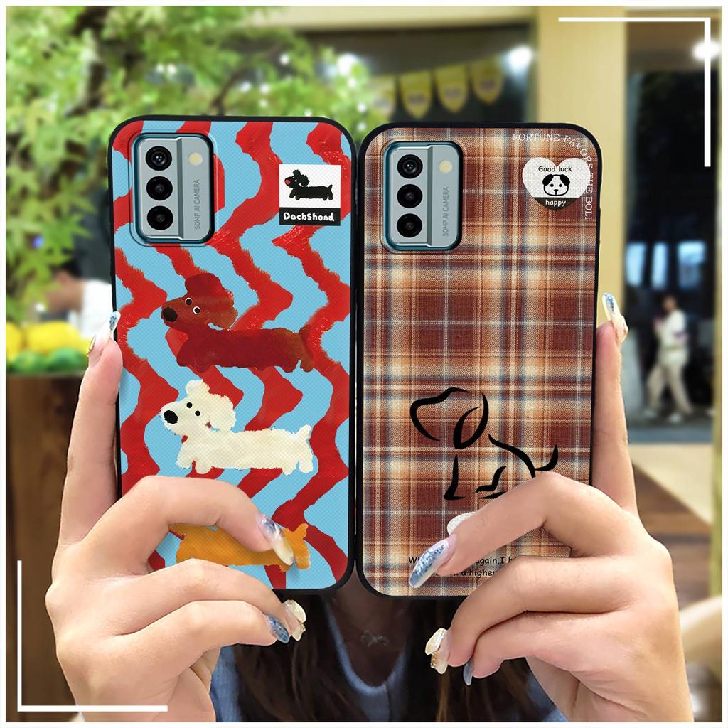 Anti-dust Silicone Phone Case For Nokia G22 Fashion Design Animals TPU Anti-knock Cute Full wrap Back Cover Waterproof