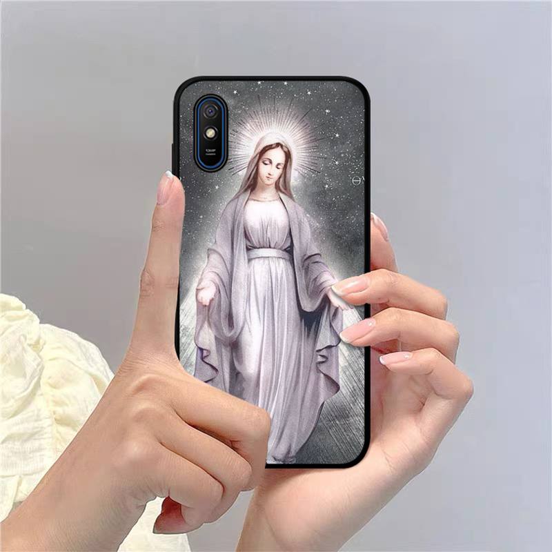 Custodia per telefono Vergine Maria e Cristo per Redmi 9A 8A 7A 7 6A 5A 5 Plus 4X S2 GO K20 K30 6 Note 8 9 Pro Cover