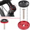 New MTB Road Bike Computer Holder Stem for Garmin Bryton 28.6mm Top Cap Bicycle Stopwatch GPS Speedometer Mount Bracket Support