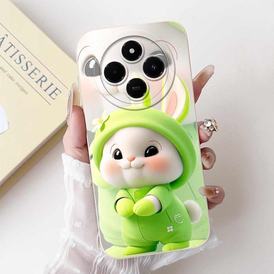For Xiaomi Redmi 14C Case PocoC75 Cute Panda Cartoon Cover Soft TPU Phone Case For Xiaomi Poco C75 C 75 Redmi14C Back Cover Bags