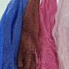 Hip Hop Headscarf Multi-Use Turban Triangle Scarf with Tassel Design Glossy
