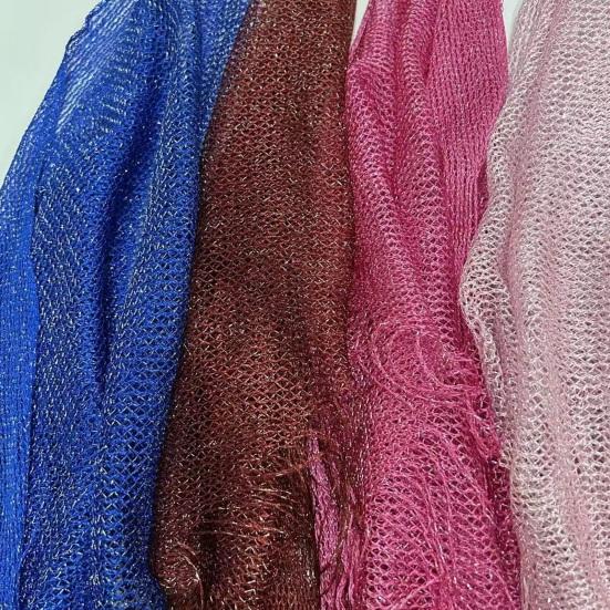 Hip Hop Headscarf Multi-Use Turban Triangle Scarf with Tassel Design Glossy