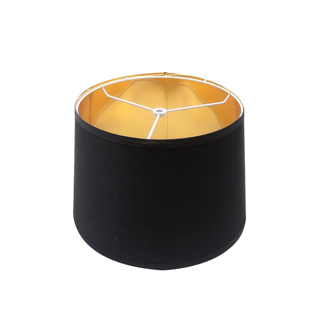 2 Pcs Fabric Lampshade 12in Diameter 9.06in Height   Lampshade for Soft Comfortable Light