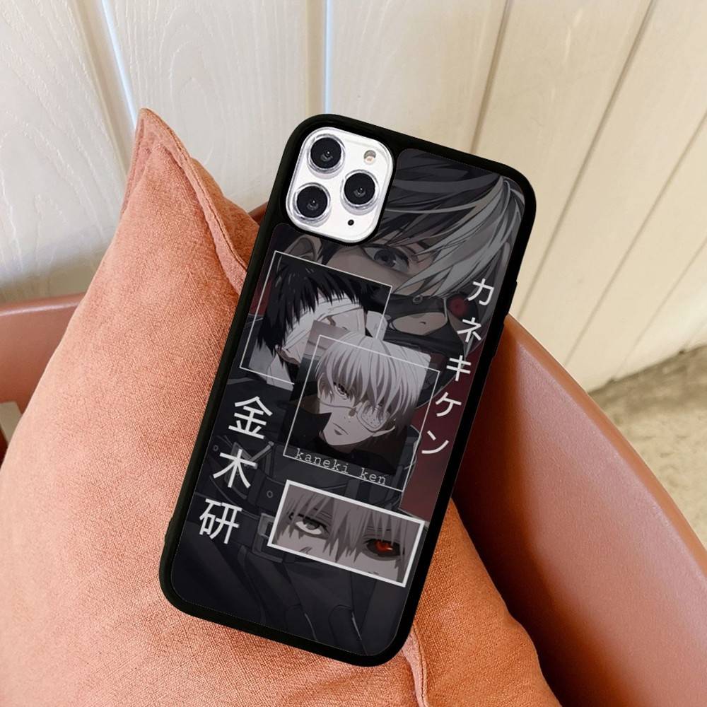 Manga T-Tokyo Ghoul Classic Anime PC+TPU Phone Case For IPhone 11 12 13 14 15 16 17 Plus Pro Max Cover