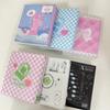 Korean Ins Cute 5.7X6.69Inch 4 Grid Idol Card Po Album Large Capacity Sticker Card Film Album Storage Book School Stationery Quality