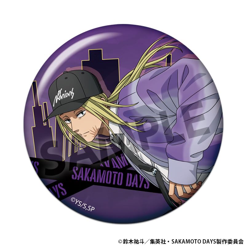 SAKAMOTO DAYS Original Trading Badges Parkour ver. (10 badges in 1 box)