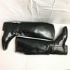 All Leather CAVALLO Equestrian Jockey Long Boots Vintage size 38 23.5-24.0(USED)