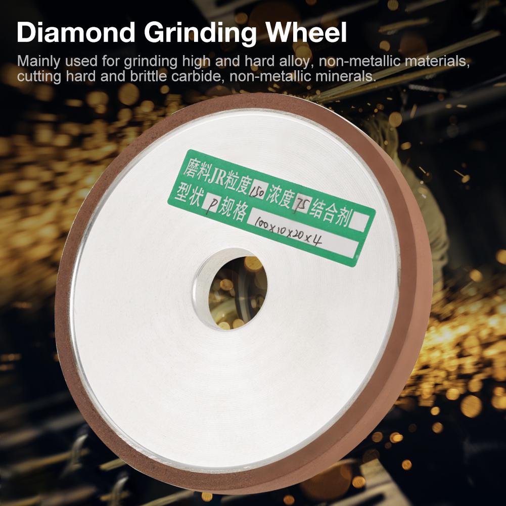 150 Grit 100*20*10Mm   Resin Grinding Wheel Disc, Made from High-Quality   Resin Materials, Strong Strength and   Service Life, Designe