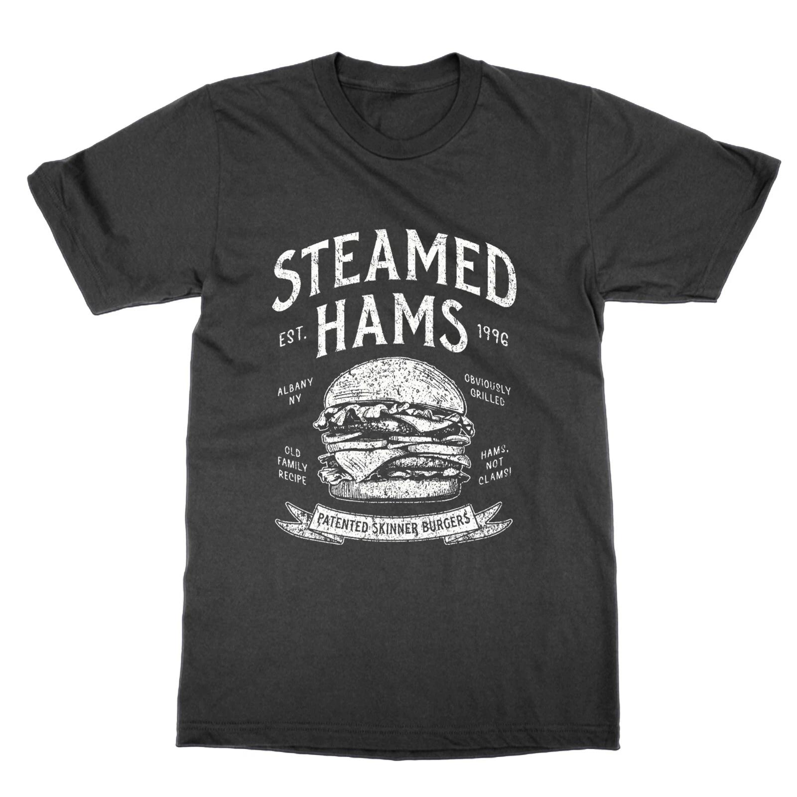 Steamed Hams Burger Joint T-Shirt Thin Funny Mem Top Tee Gift M