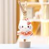 Plush Skirted Doll Keychain Cartoon Toy Backpack Decoration Gift