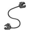 Photography Double U Clamp with Flexible Gooseneck for Holding Cameras Lights Microphones In Various Positions Adjustable