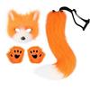 Halloween Costume Plush Fox Tail Cat Ears Orc Mask Gloves Cosplay Cosplay Cosplay Suit