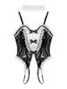 Women Sexy Maid Outfit Bunny Costume Anime Cosplay Suit Teddy Bodysuit Dress Up Party Lingerie Nightwear Pole Dance Show Kawaii