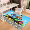 Custom personalization Tayo the Little Bus Print Area Rug - Soft, Washable Non-Slip Indoor Mat,Living Room,Home&Office Decorative Rug