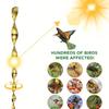 8/15 pieces color-coded electric-powered balcony garden bird repellent device for farms / farmyard bird repelling equipment