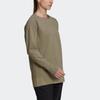 Adidas PARLEY CREW SWEATSHIRT Women's Dark Umber HG6632