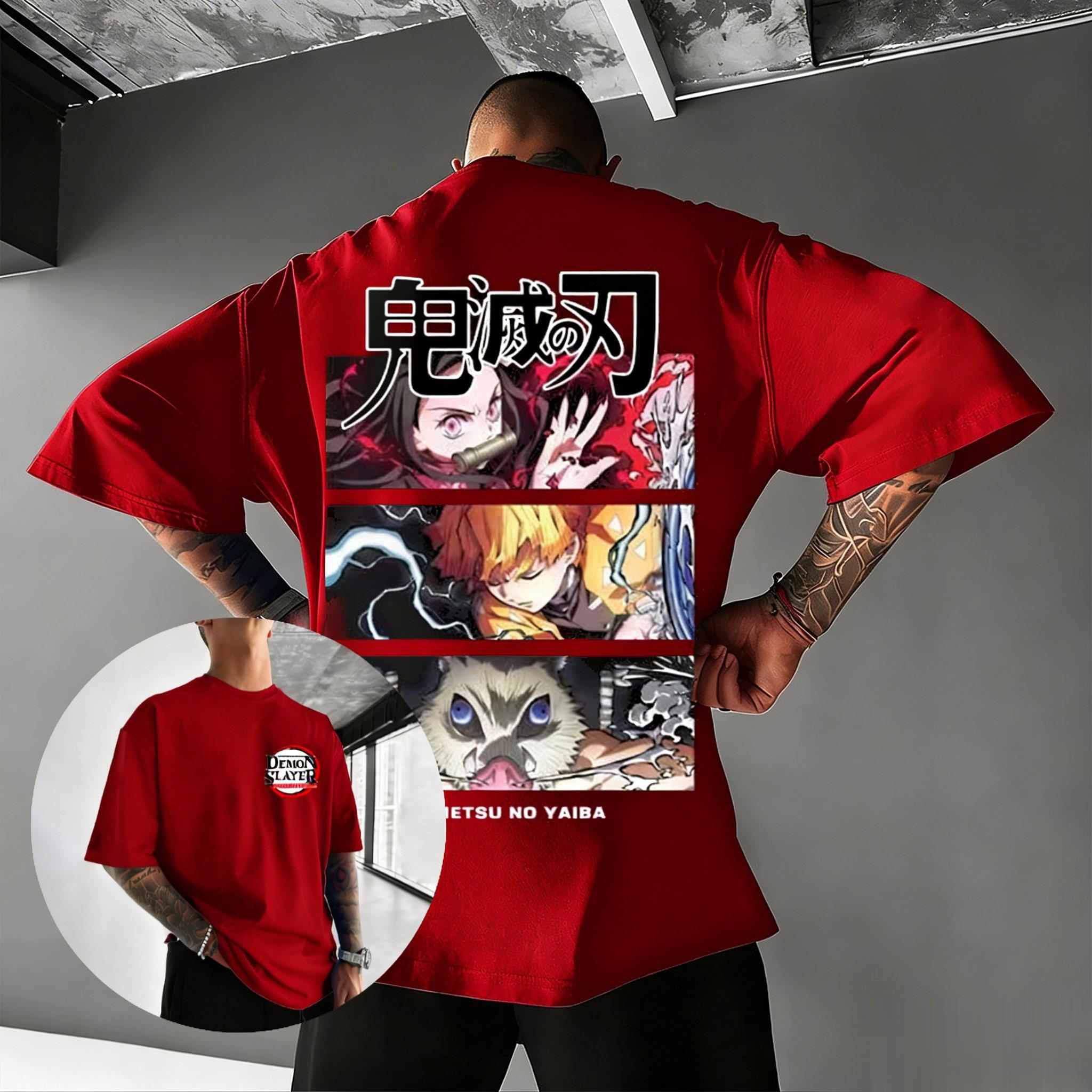 

Oversize Demon Slayer Anime Doma Graphic T Shirt Men Women Streetwear Y2k Clothes Cotton Short Sleeve Tee Casual Top 2026 Summer S