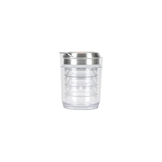 Snow Peak Tableware Set Tea Cup Sayo Clear Tea Cup (Set of 2) TW-340 Tea Cup Glass Camping Outdoor