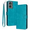 For Motorola Edge 50 Fusion 5G Case PU Leather Stand Wallet Shockproof Business Phone Cover