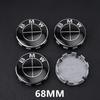 4Pc 68mm 56mm Wheel Center Caps Emblem Badge 50th Anniversary For BMW E39 E46 E90 E60 E87 E53 F10 F20 F30 M X3 X5 X6 Accessories PK2