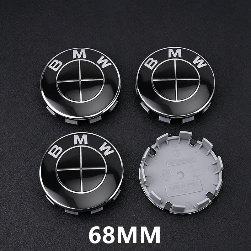 4Pc 68mm 56mm Wheel Center Caps Emblem Badge 50th Anniversary For BMW E39 E46 E90 E60 E87 E53 F10 F20 F30 M X3 X5 X6 Accessories PK2