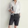 2023 Women's Fashion Cotton Linen Long Sleeve Loose Sun Protection Shirt
