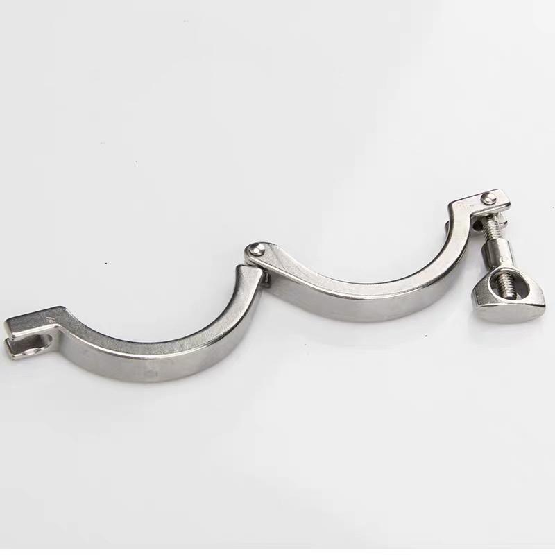 1Pcs 1" - 10" 304 Sanitary Stainless Steel Fitting Ferrule O/D 25mm-268mm Tri Clamp Clamps Clover For Homebrew Diary Product