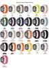 Compatible with Apple Watch Bands Series 1-11/Ultra 1-3/SE3 Lychee Pattern Soft Magnetic Silicone Strap.